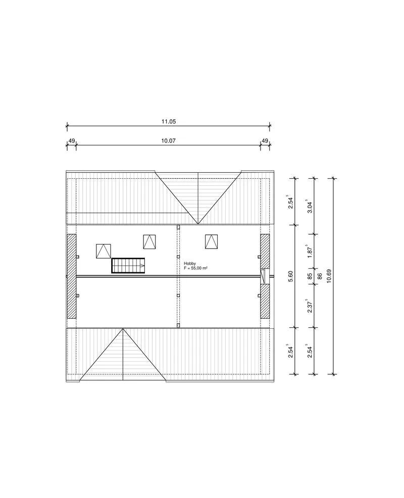 Grundriss Dachgeschoss